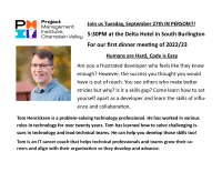 September 27 2022 Dinner Meeting